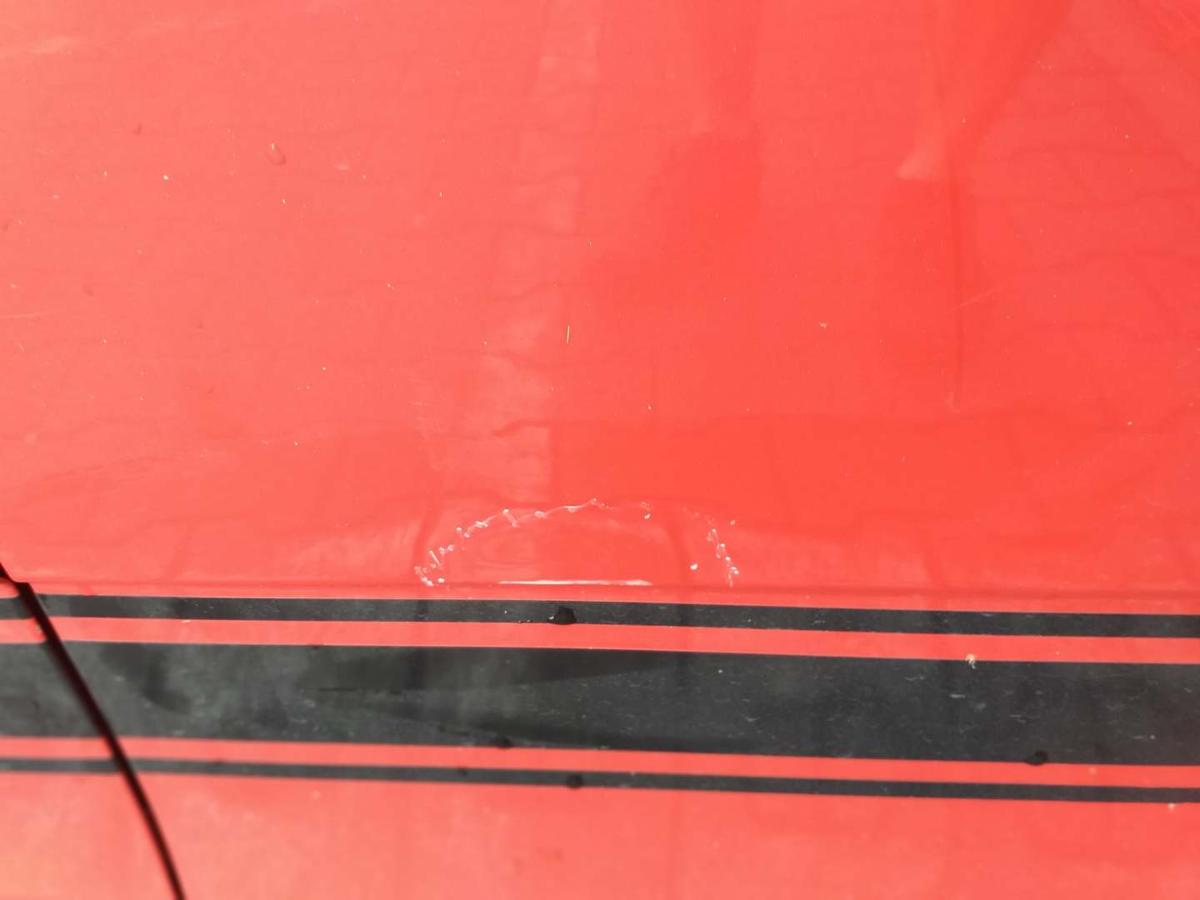 Skoda Fabia 2 5J original Tür hinten links Coridarot LF3K Fließheck Bj.2012